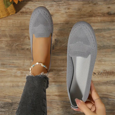 Ellie | Breathable Knit Comfort Loafers