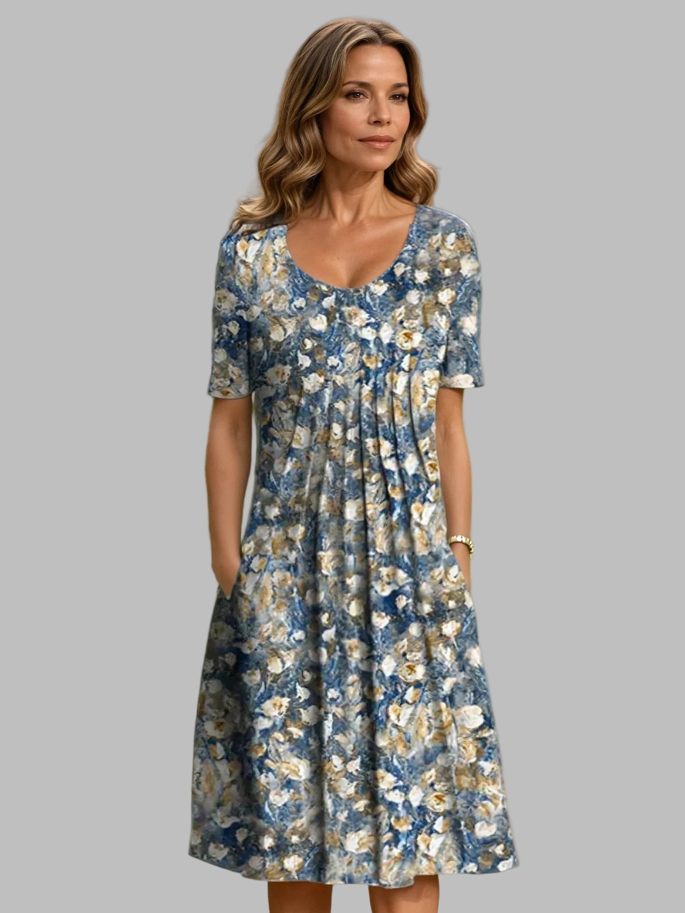 Lunaria | Lightweight Flow Midi Dress