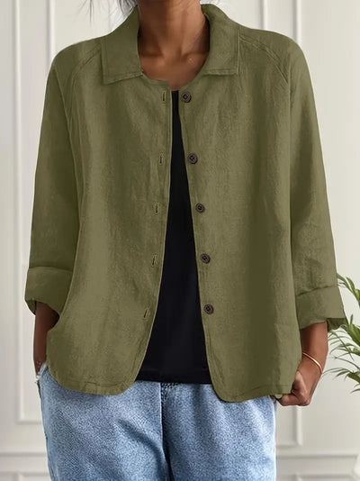 Clara | Casual Button-Up Jacket