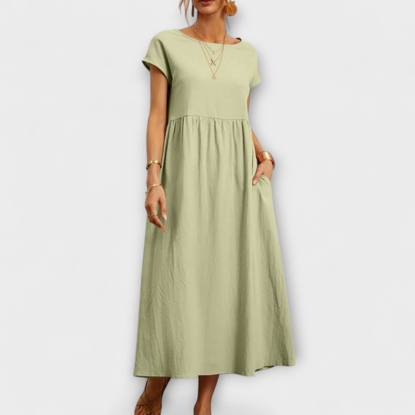 Magnolia | Soft Classic Midi Dress