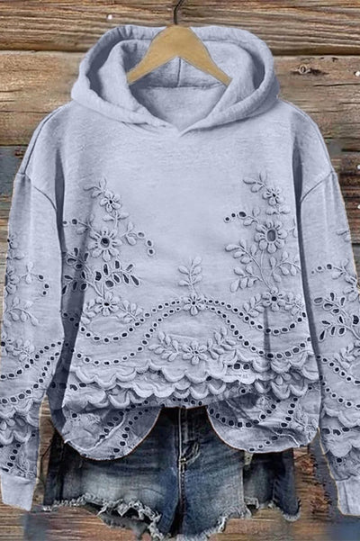 Jenna | Lace Meadow Hoodie