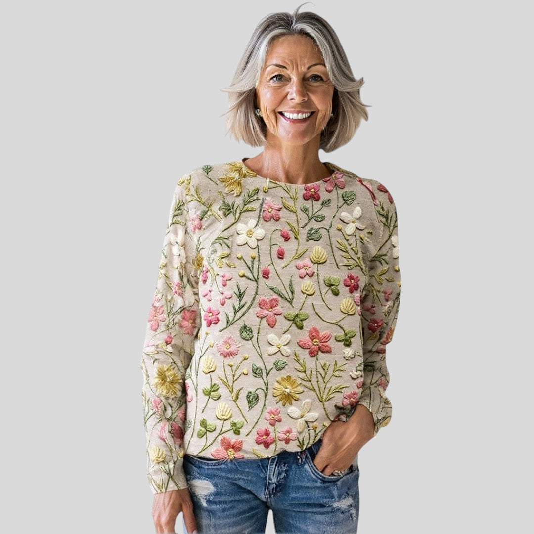 Amelia | Floral Women’s Sweater