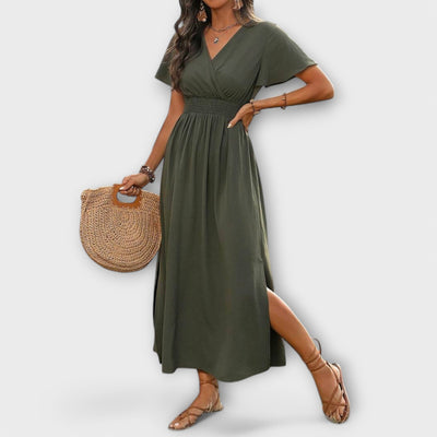 Heather | Boho Longline Flowy Dress