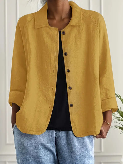 Clara | Casual Button-Up Jacket