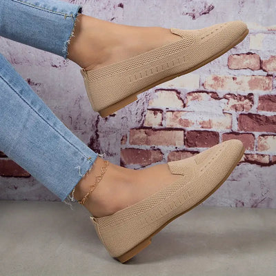 Ellie | Breathable Knit Comfort Loafers