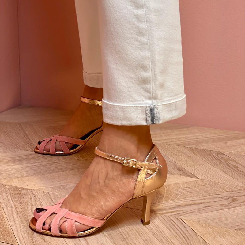 Miranda | Open-Toe Stiletto Sandals