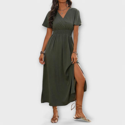 Heather | Boho Longline Flowy Dress