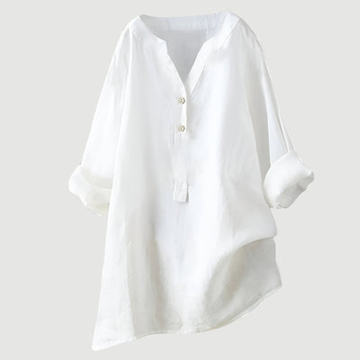 Alma | Breezy Button-Front Shirt