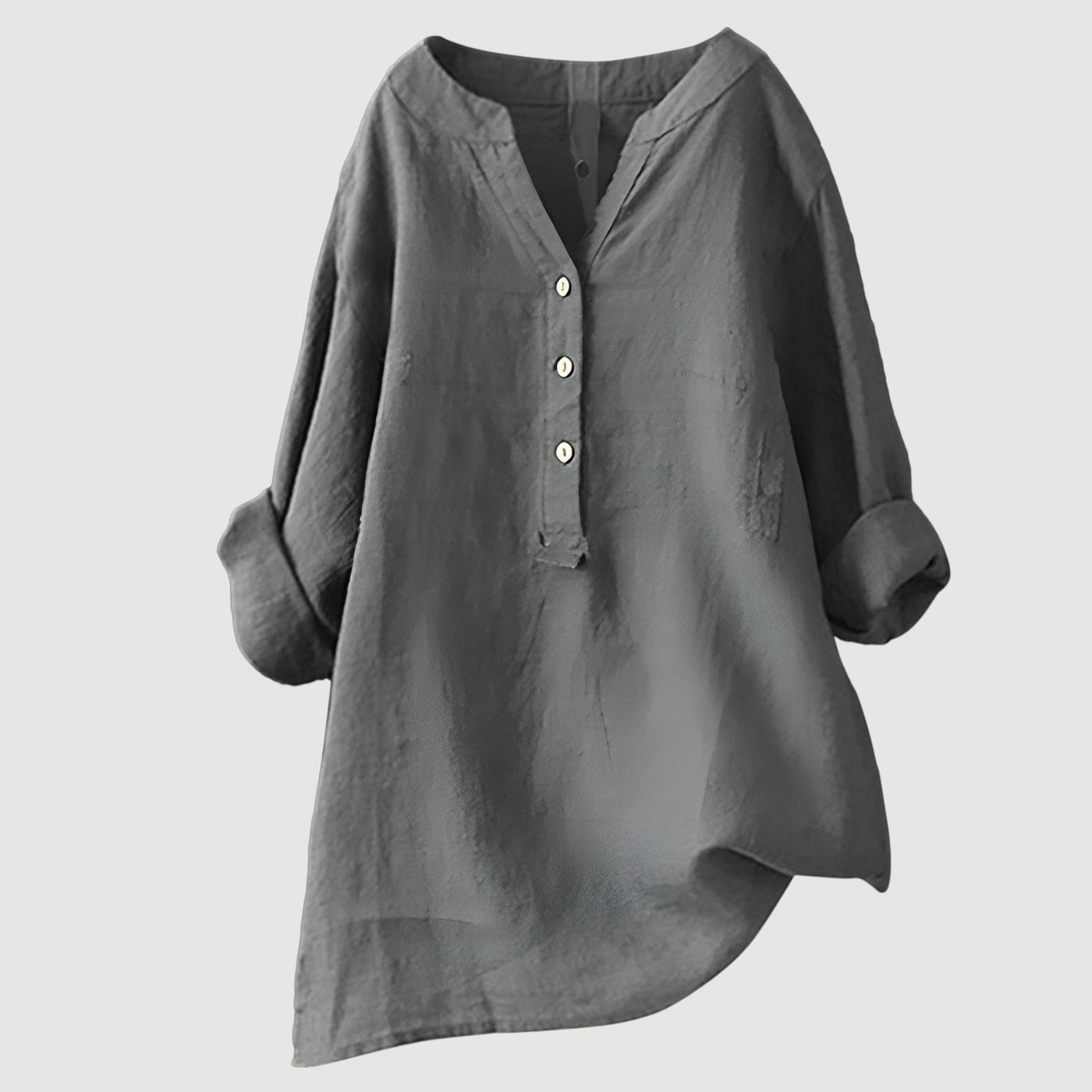 Alma | Breezy Button-Front Shirt