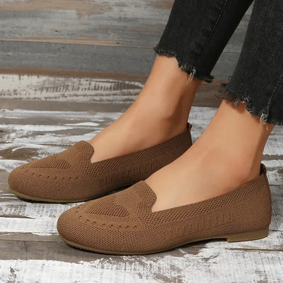 Ellie | Breathable Knit Comfort Loafers