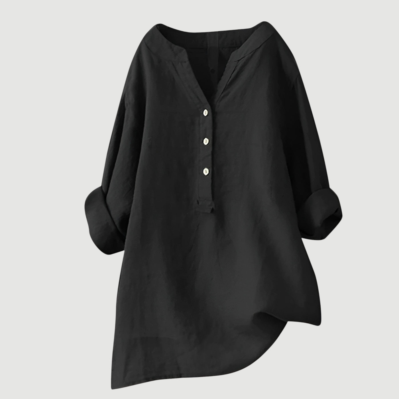 Alma | Breezy Button-Front Shirt
