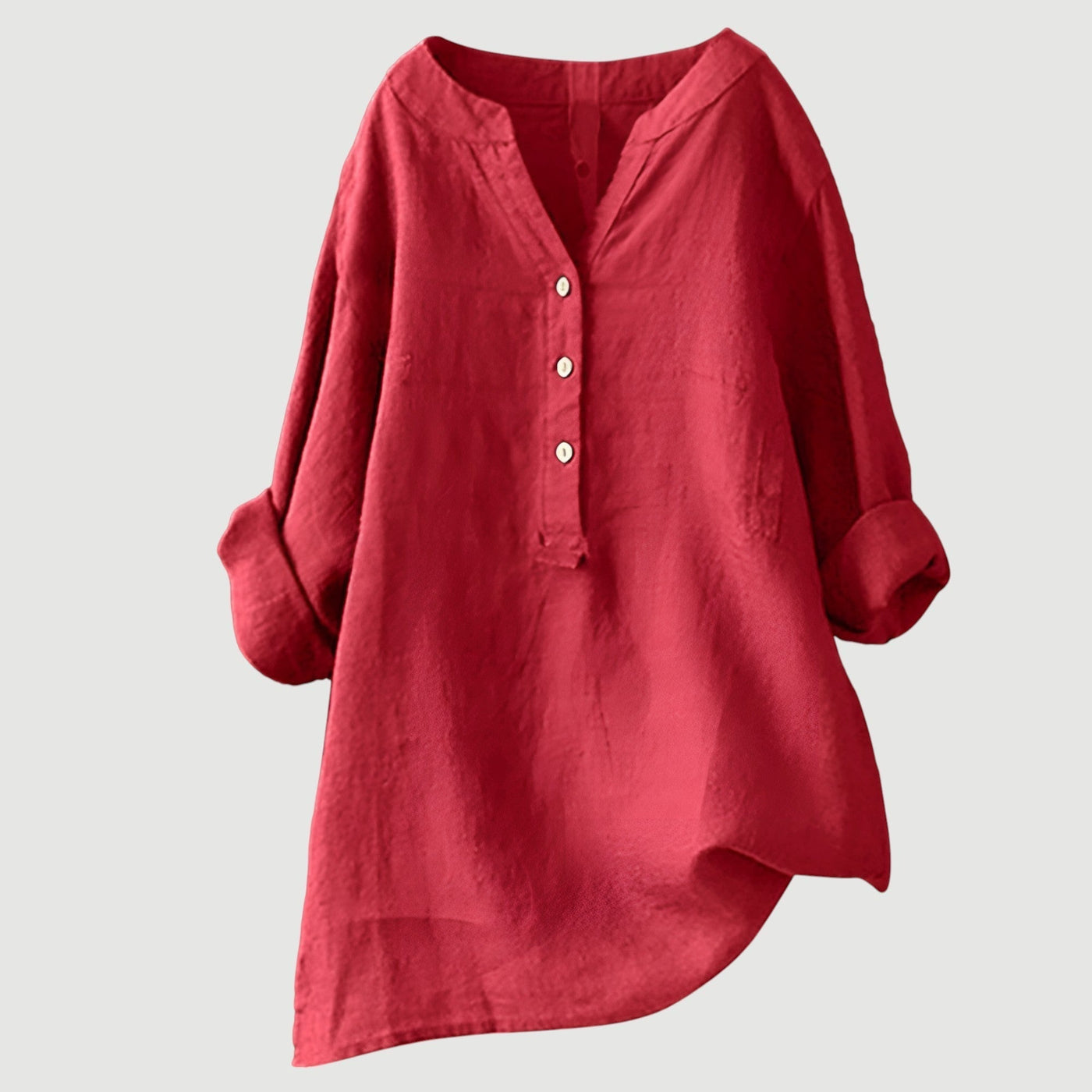 Alma | Breezy Button-Front Shirt