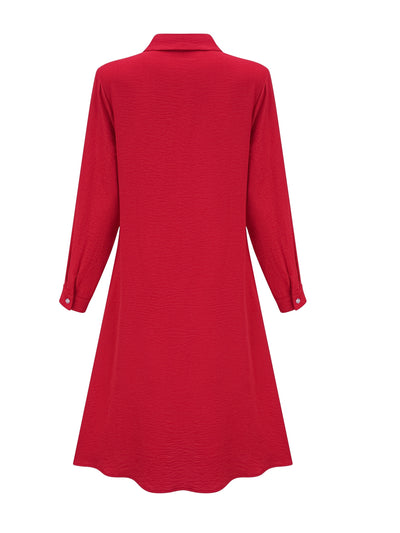 Ruby | Button-Down Chic Shirt Dress
