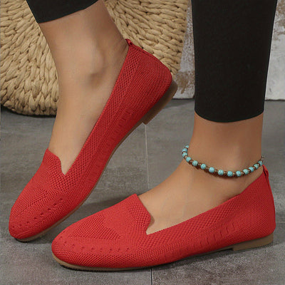 Ellie | Breathable Knit Comfort Loafers