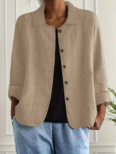Clara | Casual Button-Up Jacket