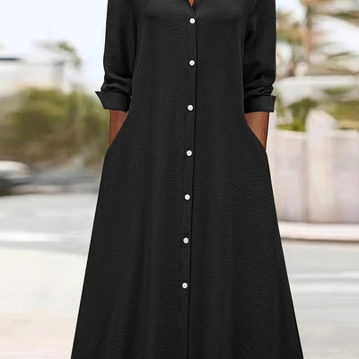 Ruby | Button-Down Chic Shirt Dress