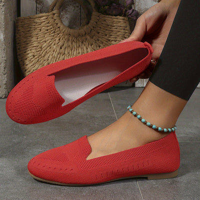 Ellie | Breathable Knit Comfort Loafers