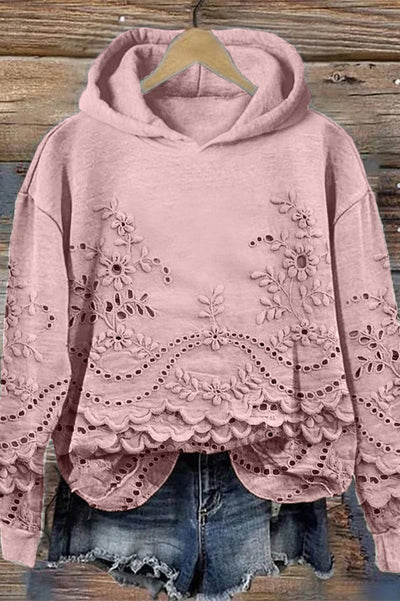 Jenna | Lace Meadow Hoodie