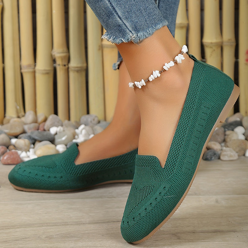 Ellie | Breathable Knit Comfort Loafers
