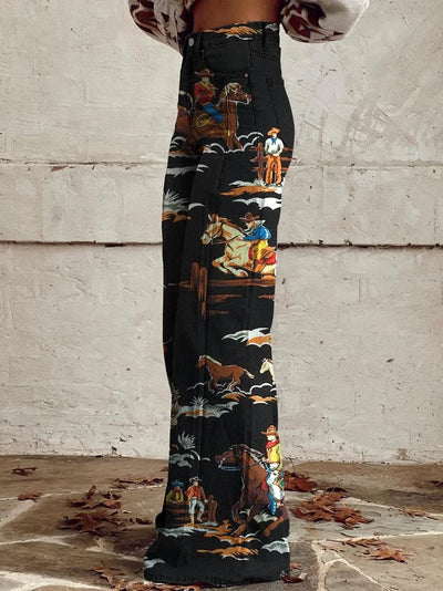 Dakota | Vintage Western Wide-Leg Jeans
