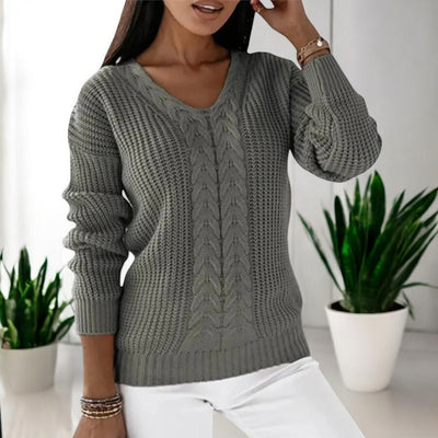 Bella | Relaxed Knit Crewneck Sweater