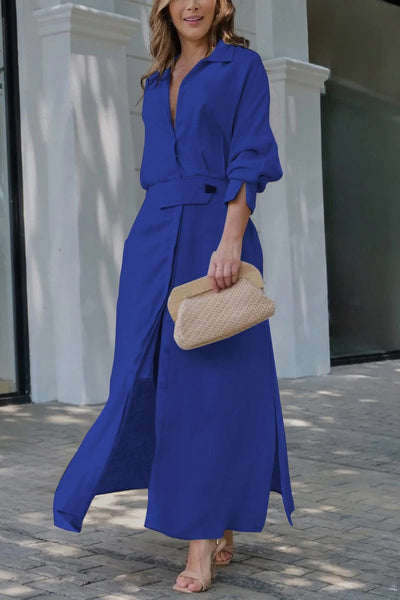 Harper | Lightweight Belted Linen Trench Coat