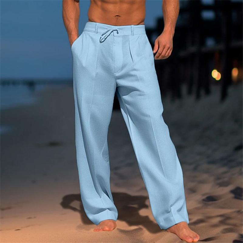 Jett | Relaxed Linen Beach Trousers