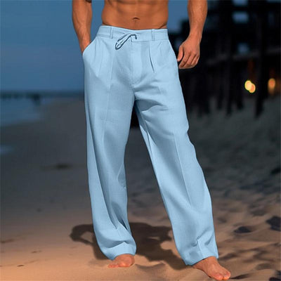 Jett | Relaxed Linen Beach Trousers