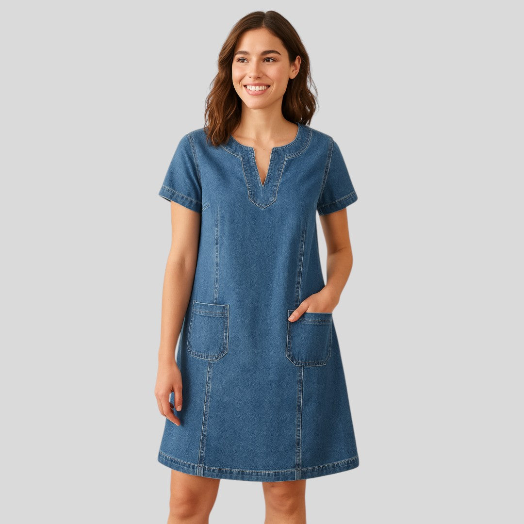 Harper | Soft Touch Denim Dress