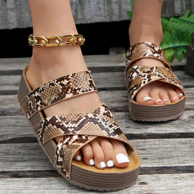 Rosetta | Leather Orthopedic Sandals