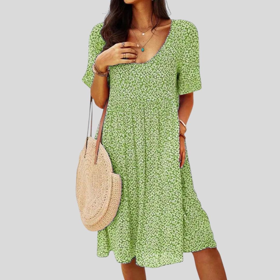 Amber | Elegant Chic Floral Dress