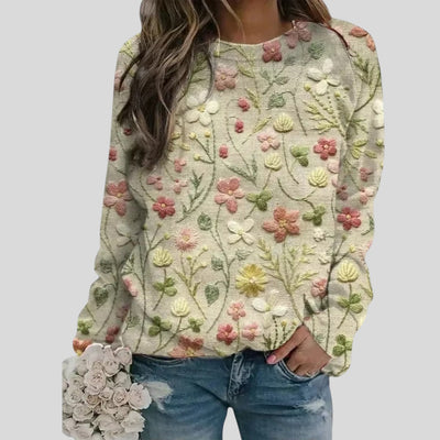 Amelia | Floral Women’s Sweater