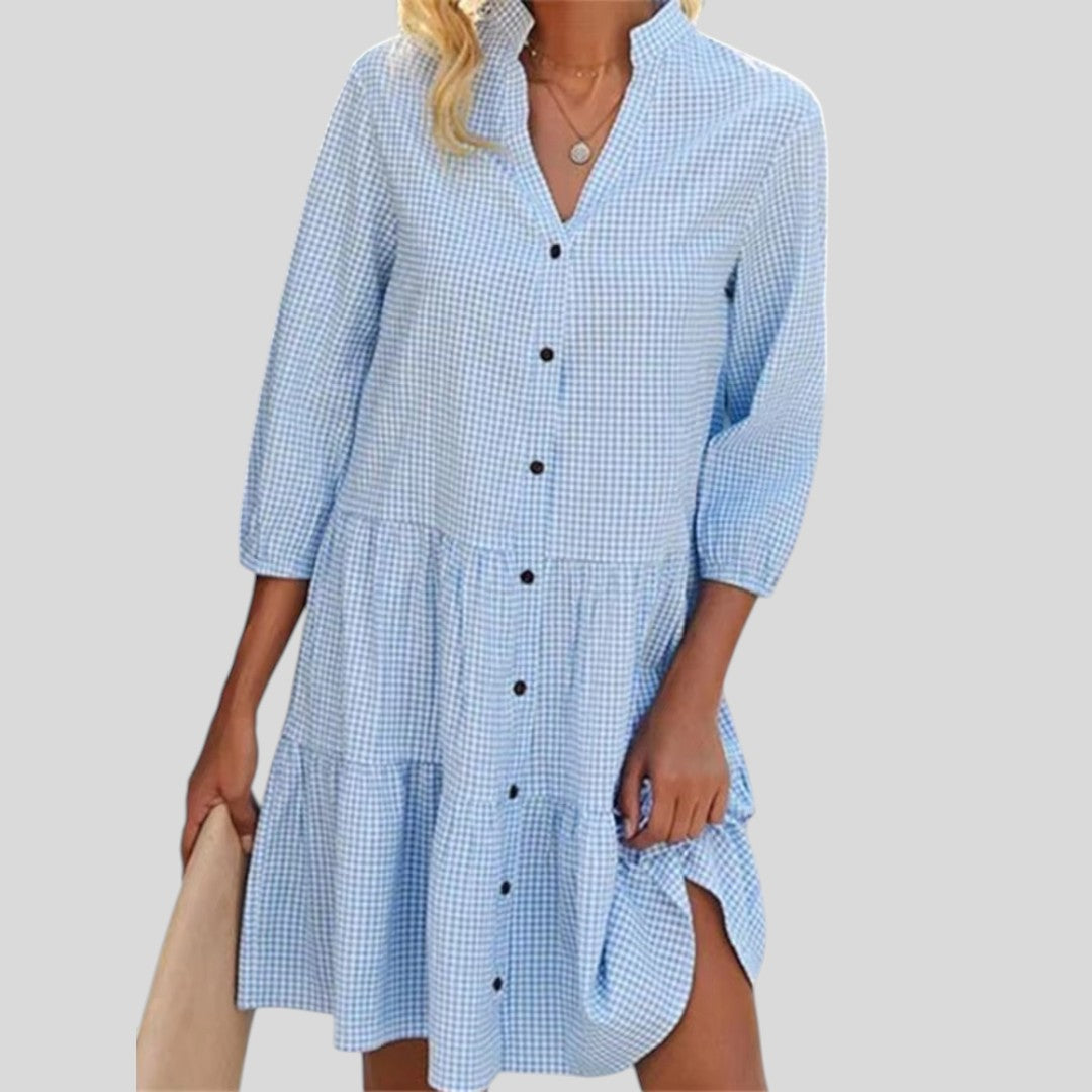 Zuri | Loose Shirt Style Mini Dress