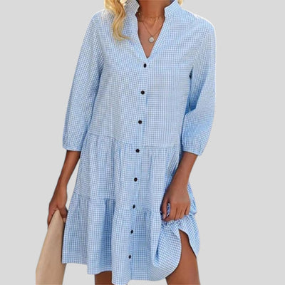 Zuri | Loose Shirt Style Mini Dress