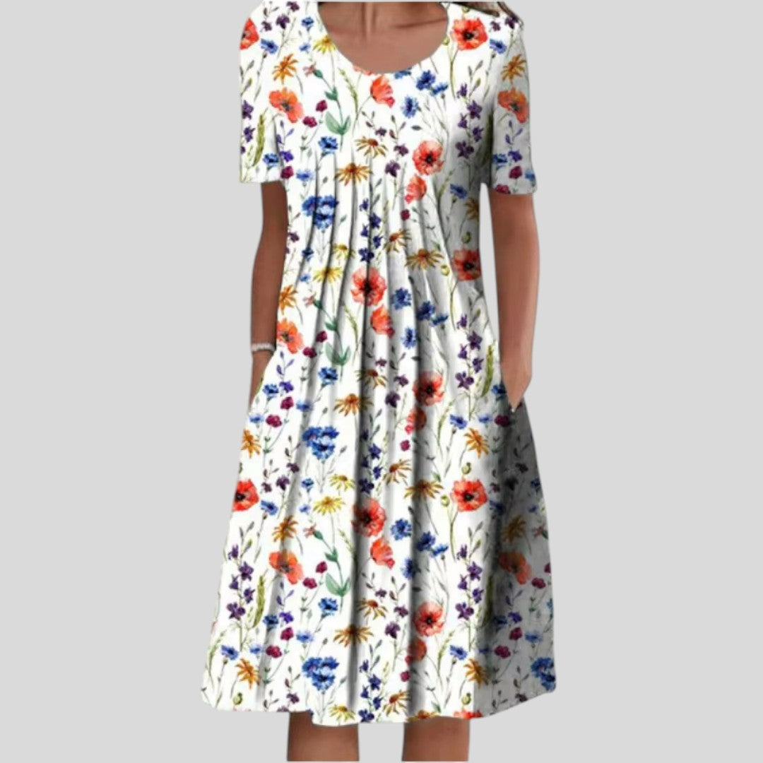 Leilani | Summer Bloom Ruffle Party Dress