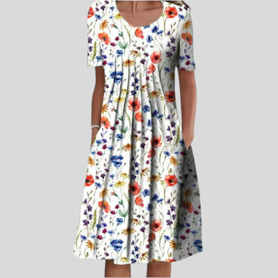 Leilani | Summer Bloom Ruffle Party Dress