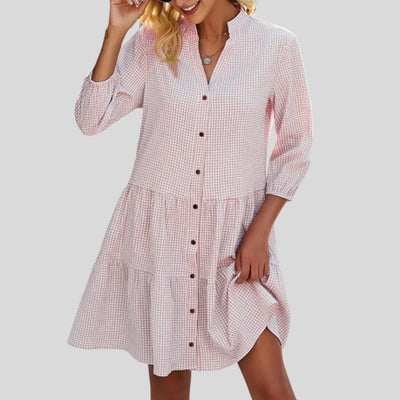Zuri | Loose Shirt Style Mini Dress
