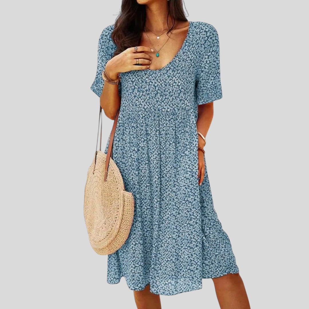 Amber | Elegant Chic Floral Dress