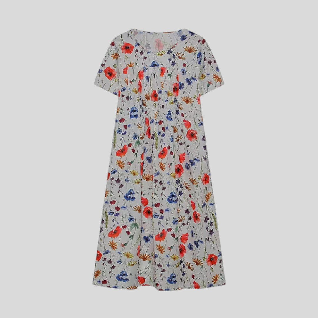 Leilani | Summer Bloom Ruffle Party Dress