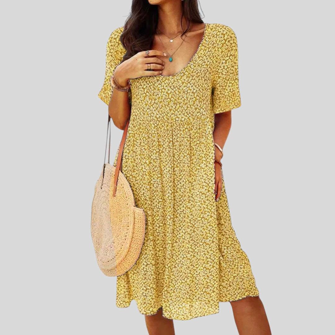 Amber | Elegant Chic Floral Dress