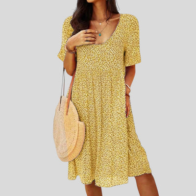 Amber | Elegant Chic Floral Dress