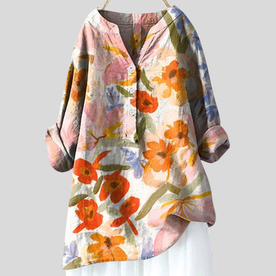 Caroline | Casual Elegant Floral Blouse