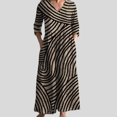 Freya | Patterned Breeze Summer Dress