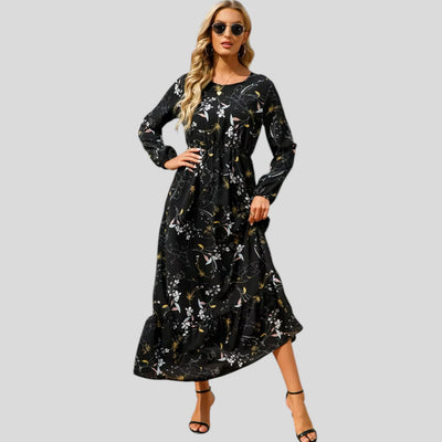 Alma | Elegant Summer Flow Midi Dress