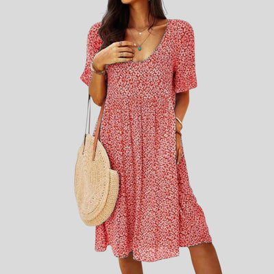 Amber | Elegant Chic Floral Dress