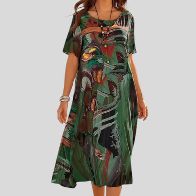 Elina | Refined Midi Summer Dress