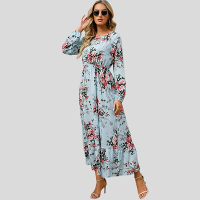 Alma | Elegant Summer Flow Midi Dress