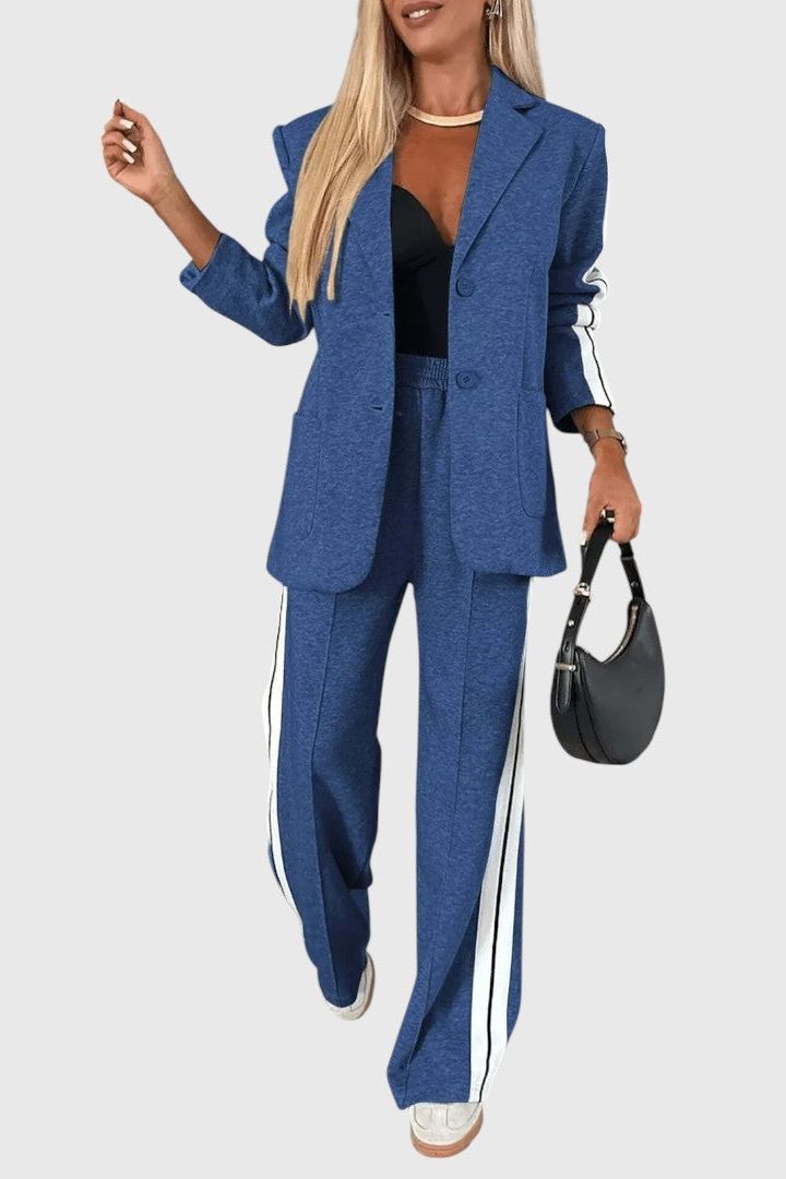 Kendall | Striped Suit Set