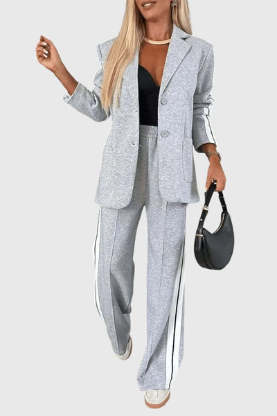 Kendall | Striped Suit Set