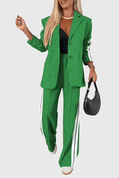 Kendall | Striped Suit Set